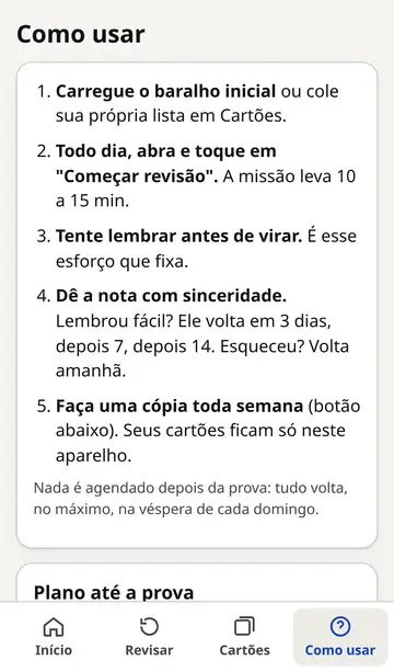Modo Desafio, como usar